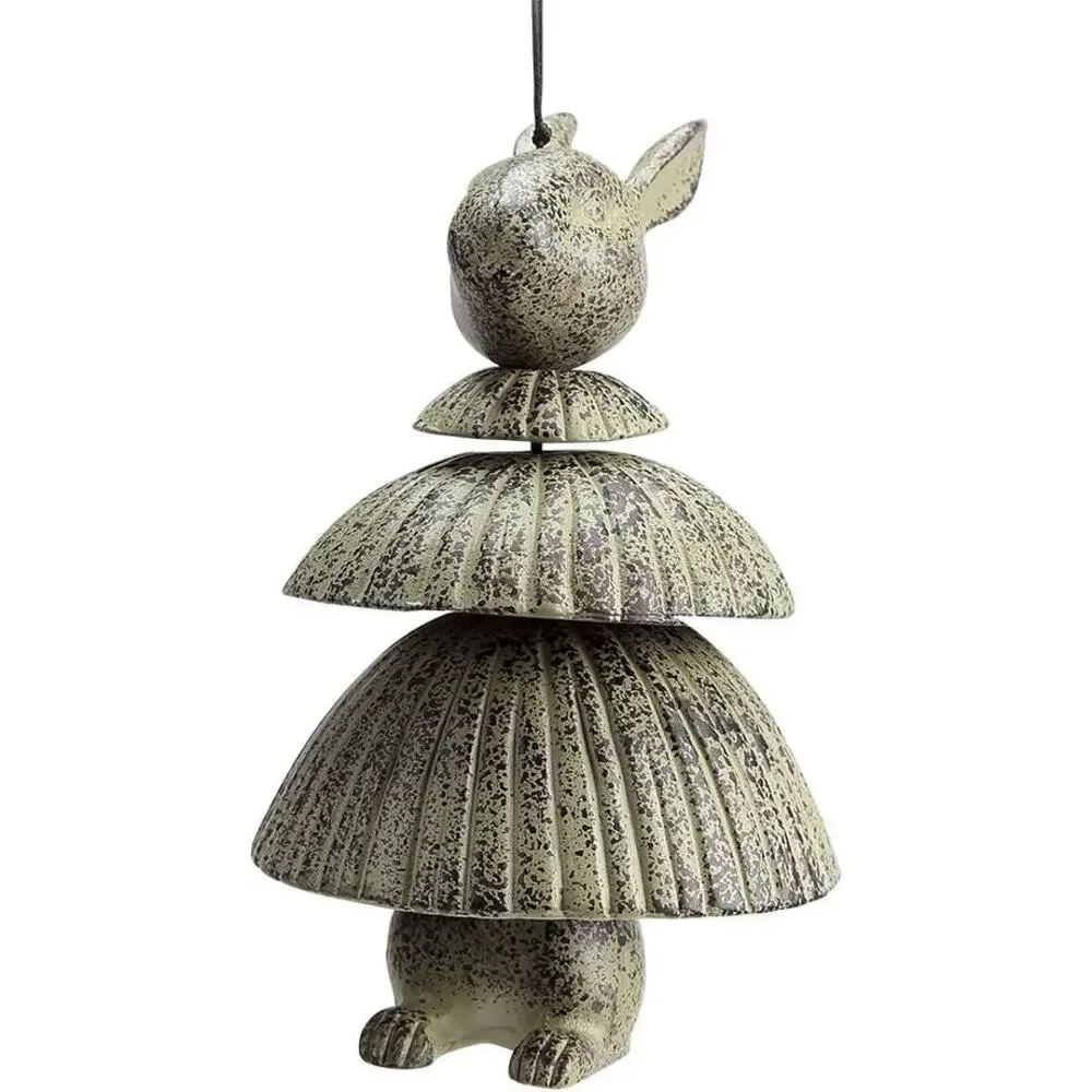 NEW Hoop Skirt Rabbit Wind Chime 10.5